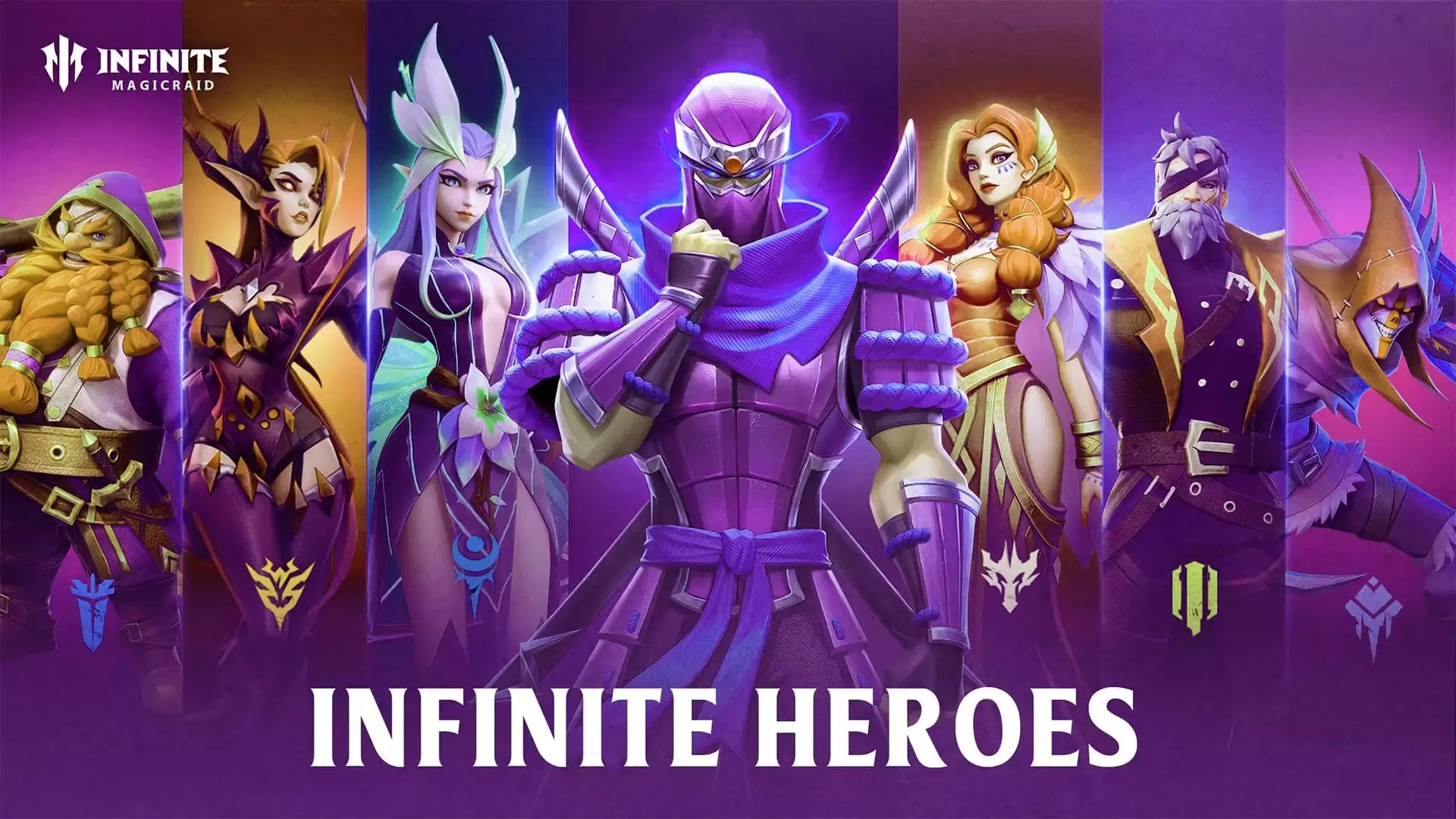 Infinite Magicraid Codes