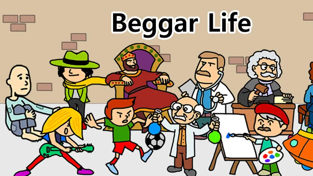 Beggar Life Clicker adventure
