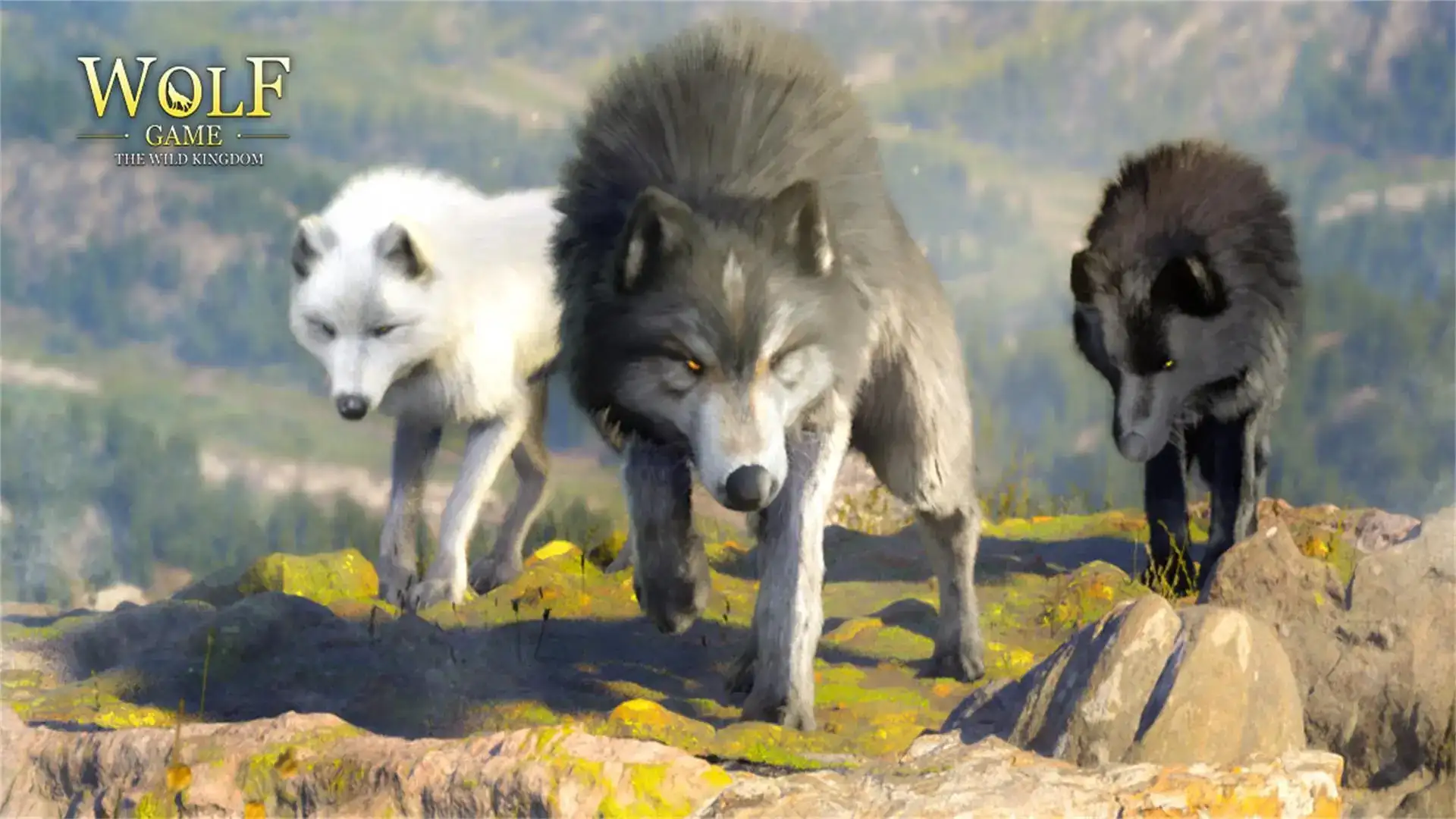 Wolf Game: Wild Animal Wars